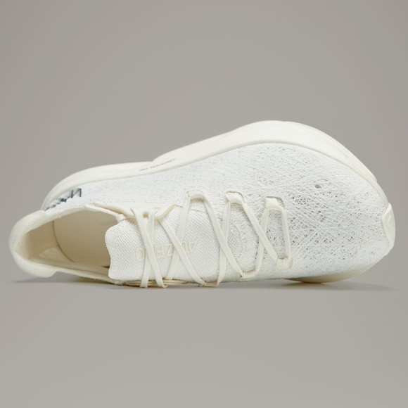 Size 12.5 - Adidas Y-3 Prime X 2.0 Strung Off White Black Running Sneakers - Picture 6 of 10